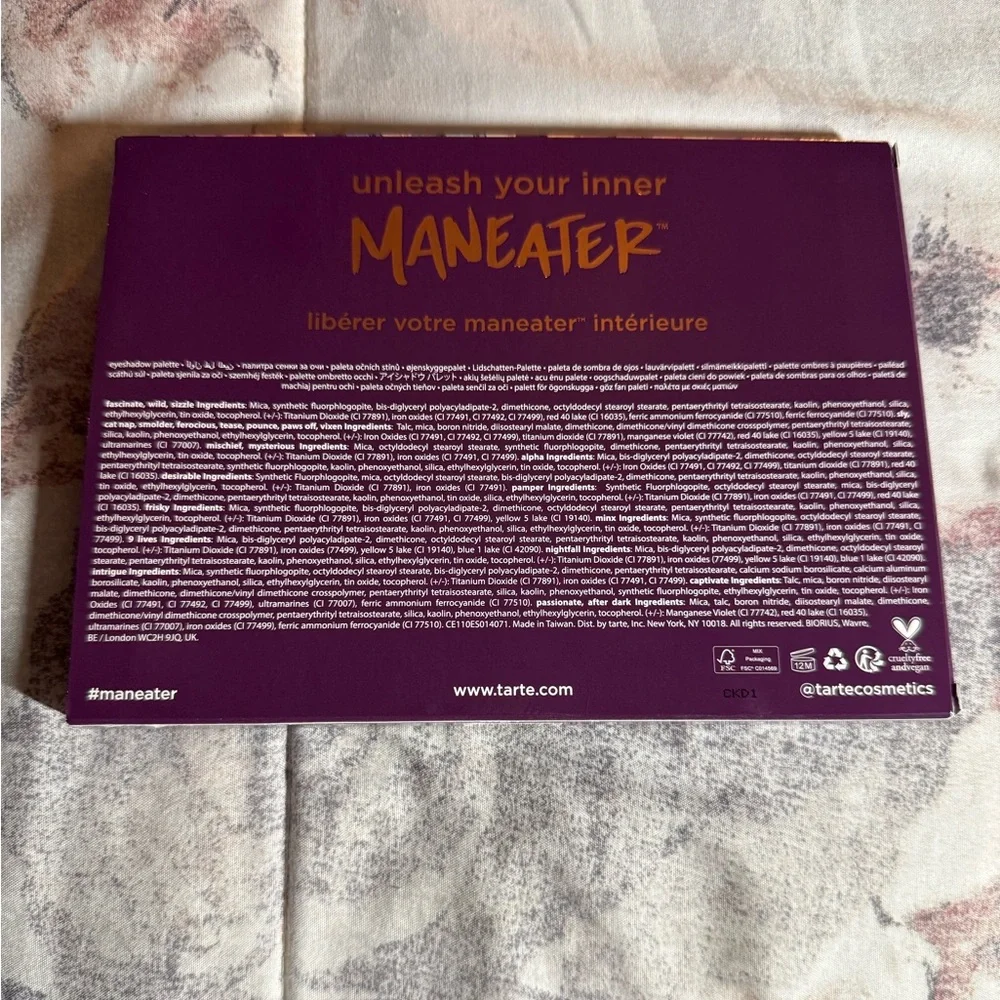 Tarte Maneater Nightfall Eyeshadow Palette - Picture 3 of 8
